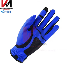 Gants de conduite d'hiver en cuir de daim de qualité supérieure, gants de moto rembourrés épais, doublure chaude, résistants au froid et au vent pour les mains et les bras - Product Image 5
