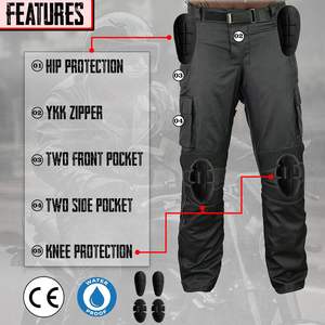 Traje de Motocicleta para Hombre Bacca Moto, Chaqueta y Pantalón de Cordura, Homologado por la CE, Protección para Motociclistas, Impermeable, Transpirable, para Carreras - Product Image 3