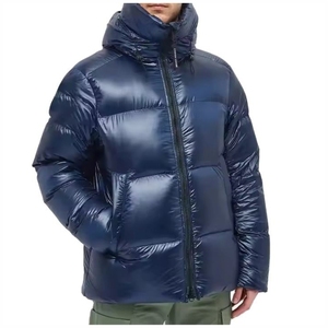 Chaquetas para hombre, chaqueta con logotipo personalizado, chaqueta de invierno de poliéster acolchada para hombre, chaquetas de alta calidad, último diseño de burbujas con capucha - Product Image 1