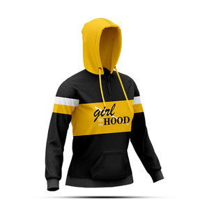 Sudadera con Capucha Sublimada Personalizada 2026, Ligera, Moderna, 100% Poliéster, Corte Regular, Clásica, para Mujer - Product Image 3