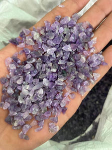 Cristales de Amatista Natural Pulidos, Forma Irregular, Portátiles, para Decoración del Hogar, Piedras de Feng Shui, Gujarat - Product Image 3