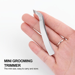 Coupe-cuticules de précision mini 7,2 cm en acier inoxydable, ouverture large, lame courbée, outil portable pour ongles, usage adulte - Product Image 6