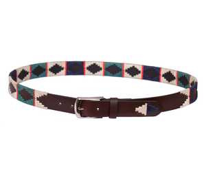 Ceinture d'équitation élégante pour homme, faite à la main, en cuir souple, boucle en alliage, durable, respirante, légère, largeur 3,5 cm, personnalisable - Product Image 1
