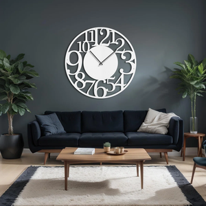 Elegant Metal <b>Wall</b> <b>Clock</b> for Living Room Home Decoration <b>Modern</b> Decorative <b>Wall</b> <b>Clock</b> At Best Price - Product Image 6