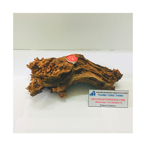 Tempat Lilin Kayu Driftwood Retro Ramah Lingkungan, Candelabra Kayu Alami untuk Dekorasi Meja, Buatan Vietnam - Product Image 6