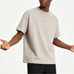 T-shirt pour homme en coton premium, col rond, décontracté, léger, confortable, à porter au quotidien, vêtements de mode américains, style confortable - Product Image 6