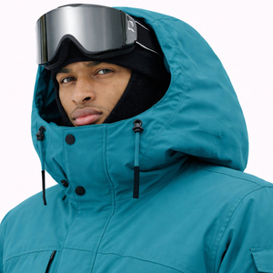 <b>Waterproof</b> Hooded Windproof Ski Snow Jacket Custom Manufacturer Pakistan Thermal Insulated Supplier OEM ODM Winter Apparel Bulk - Product Image 4