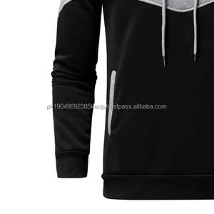 Últimos Diseños de Sudaderas con Capucha para Hombre, Estilo Deportivo, Lavado Ácido, Color Sólido, Logotipo Personalizado, Transpirable, Cómodo, de Alta Calidad, Antiarrugas - Product Image 2