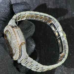 Hip Hop Sport Luxury Iced Out <b>Watch</b> Men Designers <b>Watches</b> Automatic <b>Mechanical</b> Movement VVS D Colour Moissanite <b>Watches</b> - Product Image 3