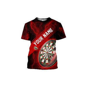 Maillot de sport décontracté personnalisé avec nom et nom d'équipe, écologique, grande taille, pour le golf et le jeu de fléchettes, style unique, vente en gros - Product Image 3