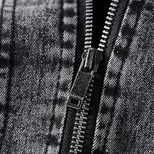 Nouvelles vestes en jean pour hommes de haute qualité, vestes en jean de haute qualité avec décoration en fourrure, vente en gros de tissus en ligne - Product Image 5