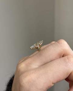 แหวนหมั้นเพชรทรงมาร์คีส์ 2.00 กะรัต ทองคำแท้ 14K แหวนเพชรเม็ดเดี่ยว ของขวัญวันครบรอบ เครื่องประดับชั้นดี - Product Image 3