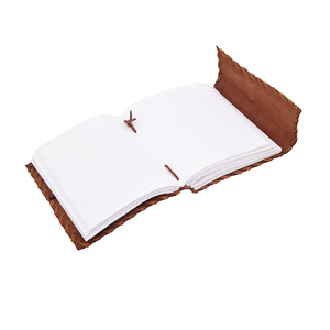 Carnet de notes en cuir véritable fait main avec sangle de fermeture, journal vintage - Product Image 2