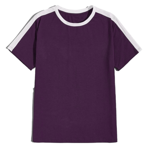 Polo d'été pour homme à manches courtes avec broderie de grand logo et t-shirt de créateur 100 % coton - Product Image 4