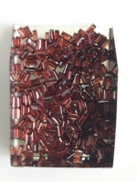 5x2.5MM Véritable grenat rouge taille baguette, pierre précieuse naturelle en vrac de qualité supérieure pour la fabrication de bijoux, bagues, boucles d'oreilles, pendentifs
