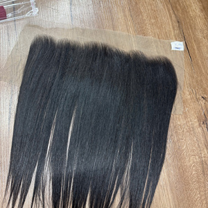 13x4 naturel noir pour suisse pour dentelle fermeture frontale belles extensions de cheveux humains en dentelle transparente - Product Image 2