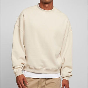 Mens 100% Cotton <b>Fleece</b> <b>Sweatshirt</b> Heavyweight Eco-Friendly Warm Casual Winter Everyday Comfortable Clothing - Product Image 6
