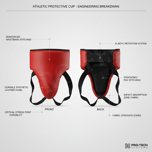 Safety Gear Protective High Performance Groin Guard for Martial Arts MMA Boxing Taekwondo Training Men Stage Fighting Groin Pad - Product Image 2