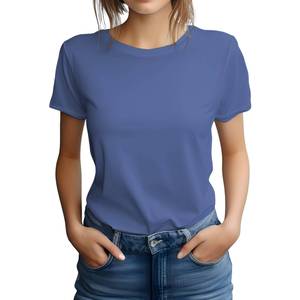 Fabricante Directo, Camiseta de Mujer de Alta Calidad con Estampado Moderno y Transpirable, Estilo Casual Urbano, Proveedor Mayorista - Product Image 3
