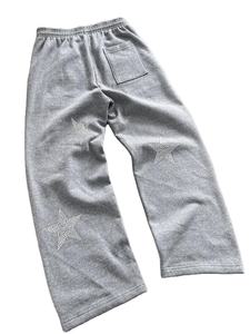 100% Cotton Street Hip Hop Style <b>Men</b> Loose Zipper up Tracksuit For <b>Men</b> Wholesale Price Spring Autumn Casual Hoodie & Pants Set - Product Image 5