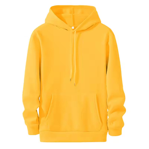 Sweat-shirts pour hommes en coton 100% sur mesure de haute qualité avec logo, service OEM, motif uni, tricotage, sweat-shirt pour la saison hivernale - Product Image 1