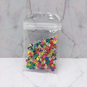 Miniature <b>Polymer</b> Clay Face Slices in Multicolor for Dollhouse Crafts, Nail Art DIY Projects for Ages 14 and Up. - Product Image 5