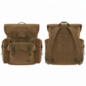 Professional Custom Design Vintage <b>Canvas</b> Backpack For Unisex Large Capacity Travel PU Leather Waterproof Outdoor <b>Back</b> <b>Packs</b> - Product Image 3