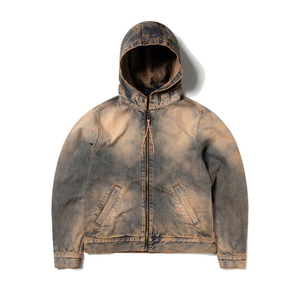 Sudadera con Capucha Negra para Hombre, Logotipo Frontal, Estilo Gótico, Corte Regular, Algodón French Terry, Transpirable, Ecológica, de Secado Rápido, con Bolsillo, para Invierno - Product Image 1