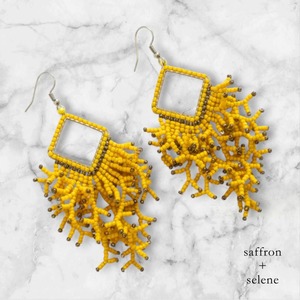 Antique Creations Fashionable Handmade <b>Embroidery</b> Beaded Earrings Smooth Finish Global Market Jewelry High Performance Wholesale - Product Image 1