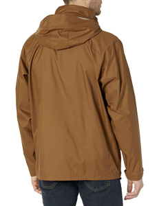 Veste softshell d'hiver unisexe marron à capuche Gore-Tex, résistante à l'eau, manches longues, randonnée, extérieur, coupe classique, longueur normale - Product Image 2