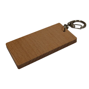 Porte-monnaie en bois personnalisé, écologique, porte-clés durable et portable, imprimé en sérigraphie, cadeau promotionnel de la marque CALA pour - Product Image 4