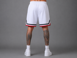 Pantalones Cortos Deportivos de Poliéster Personalizados para Hombre, Cintura Elástica, Ropa de Gimnasio, Cómodos, Diseño de Bordado Frontal Personalizado, Secado Rápido - Product Image 3