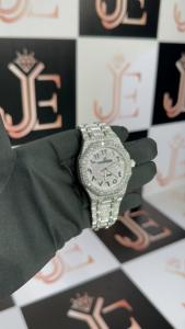 Reloj de Lujo Victoriano con Diamante Moissanite de 50.50 CT, para Hombre y Mujer, Caja de Acero Inoxidable, Cristal Digital Ronda - Product Image 2