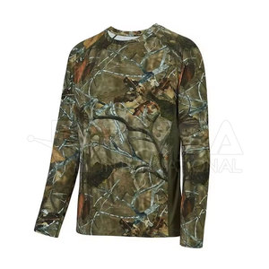 Camisas de Caza Duraderas de Manga Larga para Hombre RICSA, Tela Elástica de Poliéster/Algodón, Transpirable, de Secado Rápido, Ecológica y Ligera - Product Image 4