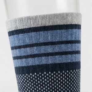 <b>Men's</b> Crew <b>Socks</b> Solid Color Knitted Breathable Cotton Polyester Spandex Autumn Daily Wear Regular Style - Product Image 5