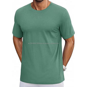 Camiseta de Hombre de Primera Calidad, 100% Algodón, Tejido de Punto, Impresión Digital, Transpirable, de Secado Rápido, Corte Holgado, Manga Corta, Cuello Redondo - Product Image 1