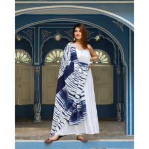 Conjunto de Traje de Satén Blanco de Verano, Talla XS - Product Image 6