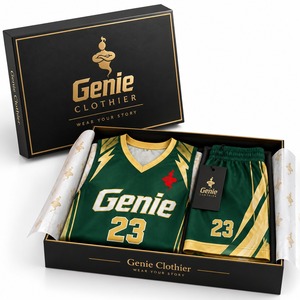 Ensemble d'uniformes de basketball pour l'entraînement, la compétition et la pratique, comprenant un maillot et un short athlétiques respirants et légers, vêtements de sport d'équipe - Product Image 6