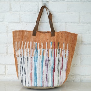 Bolso Tote de Algodón Estilo Bohemio con Diseño Sólido y Cuentas para Mujer, Bolso de Hombro de Gran Capacidad, para Viajes, Uso Diario, Todas las Temporadas - Product Image 5