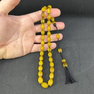 Rosario de Resina Barakah, Elegantes Cuentas de Oración Musulmanas, Rosario Islámico Dhikr Hecho a Mano, Regalo con Tema de Ángel, Decoración para el Hogar - Product Image 2
