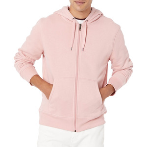 Sudadera con capucha premium de alta calidad para hombre, con logo personalizado, transpirable, de manga larga, básica, de mezcla de algodón. - Product Image 6