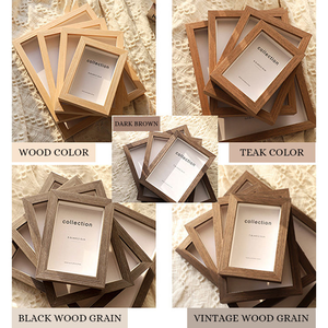 Cadre photo en bois massif très vendu 5" 6" 7" 8" – Cadre en bois créatif - Product Image 3