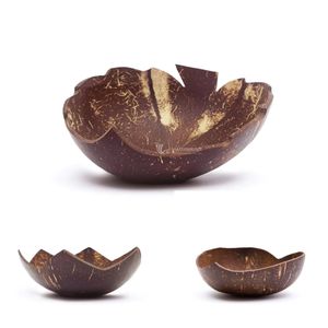 <b>Coconut</b> Salad Bowl Handmade Natural <b>Coconut</b> <b>Shell</b>, Eco Friendly Bowl for Salad, Smoothie and Healthy - Product Image 1