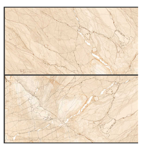 Elegant Glossy Porcelain Tile 600x1200mm 9mm for Beauty Salon Hair Salon Spa Wellness Center Modern <b>Wall</b> Floor Design - Product Image 2