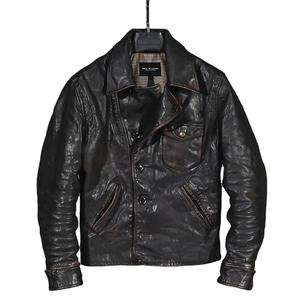 Chaquetas de cuero genuino de alta calidad: un elemento básico de moda clásico Durabilidad atemporal Elegancia elegante Moda Mate Brillante - Product Image 1