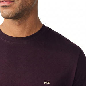 Camisetas de Algodón para Hombre, Manga Larga, Corte Regular, Estilo Casual, Ropa de Otoño, Producción de Marca Privada, Camiseta de Manga Larga para Hombre - Product Image 2