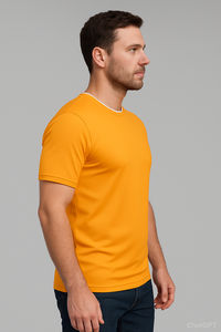 เสื้อยืดคอกลมพิมพ์ลายสำหรับผู้ชาย ราคาโรงงาน พร้อมออกแบบโลโก้และเนื้อผ้าตามสั่ง - Product Image 5