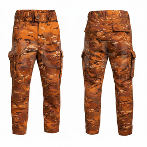 Pantalones Cargo de Camuflaje Personalizados, Impermeables, para Entrenamiento, con Múltiples Bolsillos, Ropa de Trabajo para Exteriores, Ligeros y Duraderos - Product Image 4