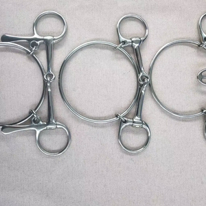 Premium Quality Top Selling Horse <b>Bits</b> Breathable Soft Stuff Customized Logo Color Steel Custom Size OEM Service - Product Image 6