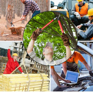 Guantes de trabajo transpirables, cómodos y seguros para construcción, manipulación en almacenes, jardinería, trabajo mecánico, agarre duradero - Product Image 6